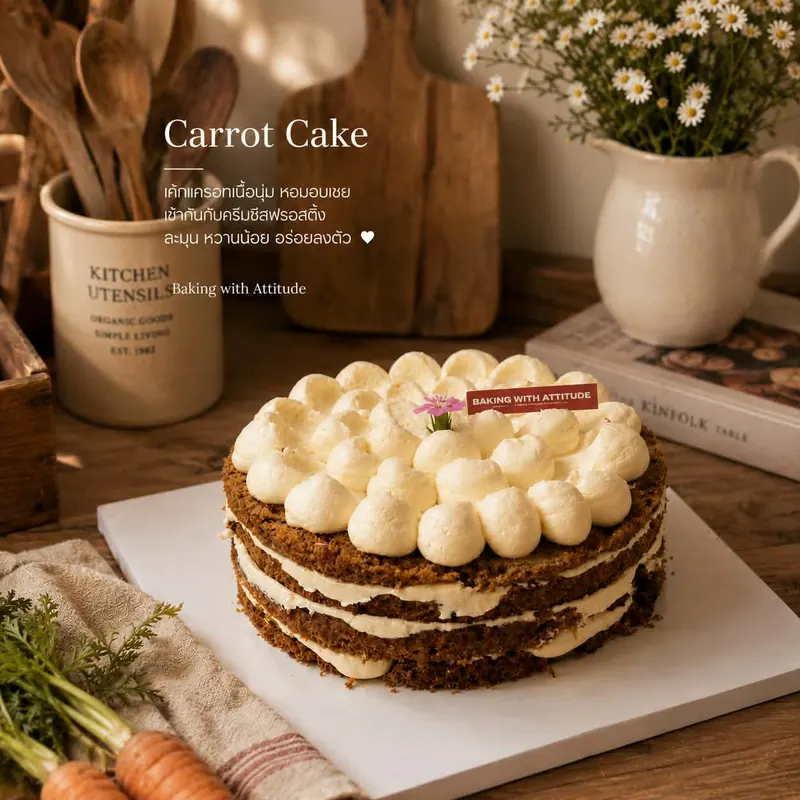 แครอทเค้ก — Carrot Cake