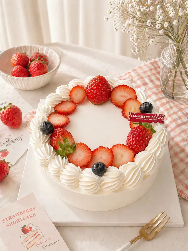 สตรอว์เบอร์รีช็อตเค้ก — Strawberry Shortcake