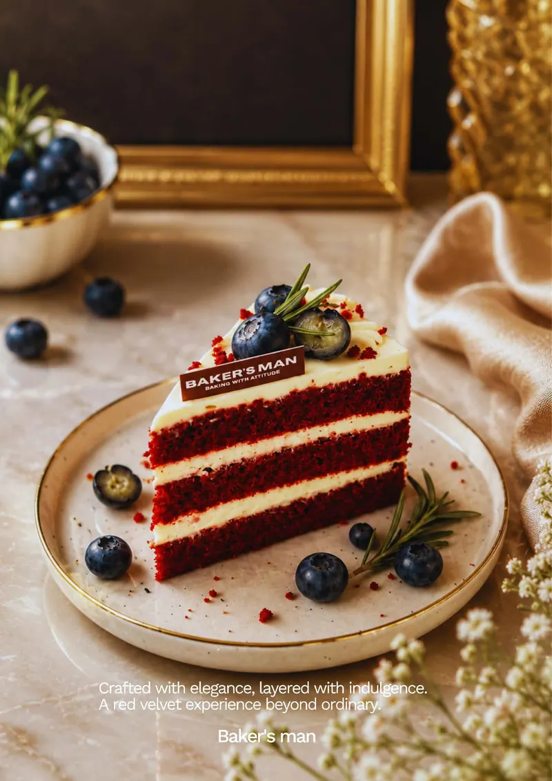 เรดเวลเวต (ชิ้น) — Red Velvet Slice