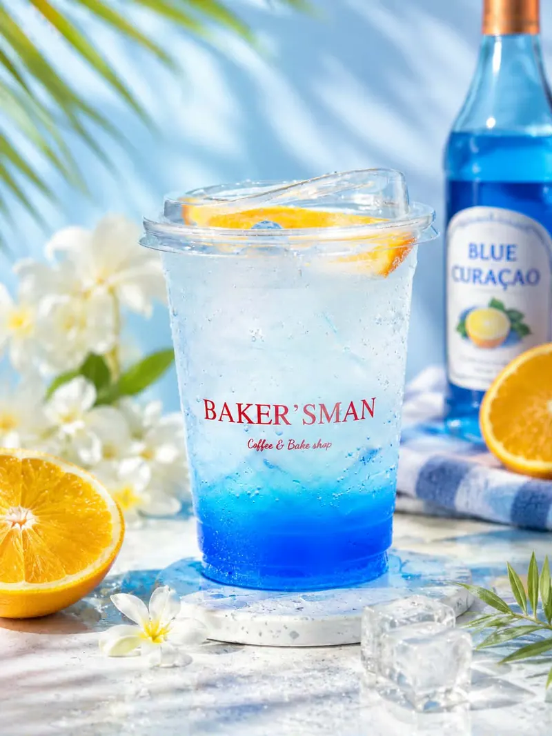 บลูคูราเซาโซดา Blue Curaçao Soda