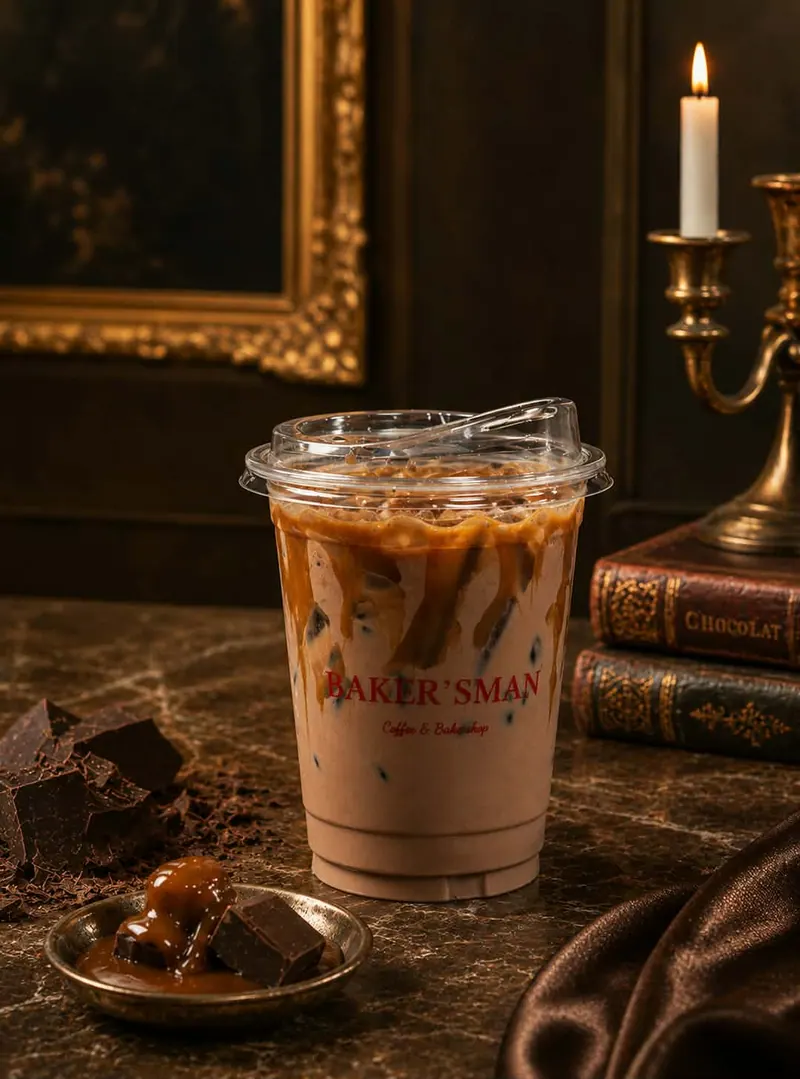 ช็อกโกแลต คาราเมล ลาเต้ Chocolate Caramel Latte
