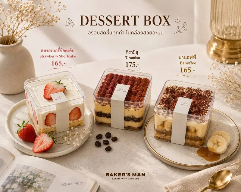 บานอฟฟี่ (เดสเสิร์ตบ็อกซ์) — Banoffee Dessert Box